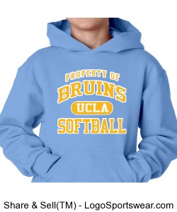 Bruins softball sweatshirt (youth) Design Zoom